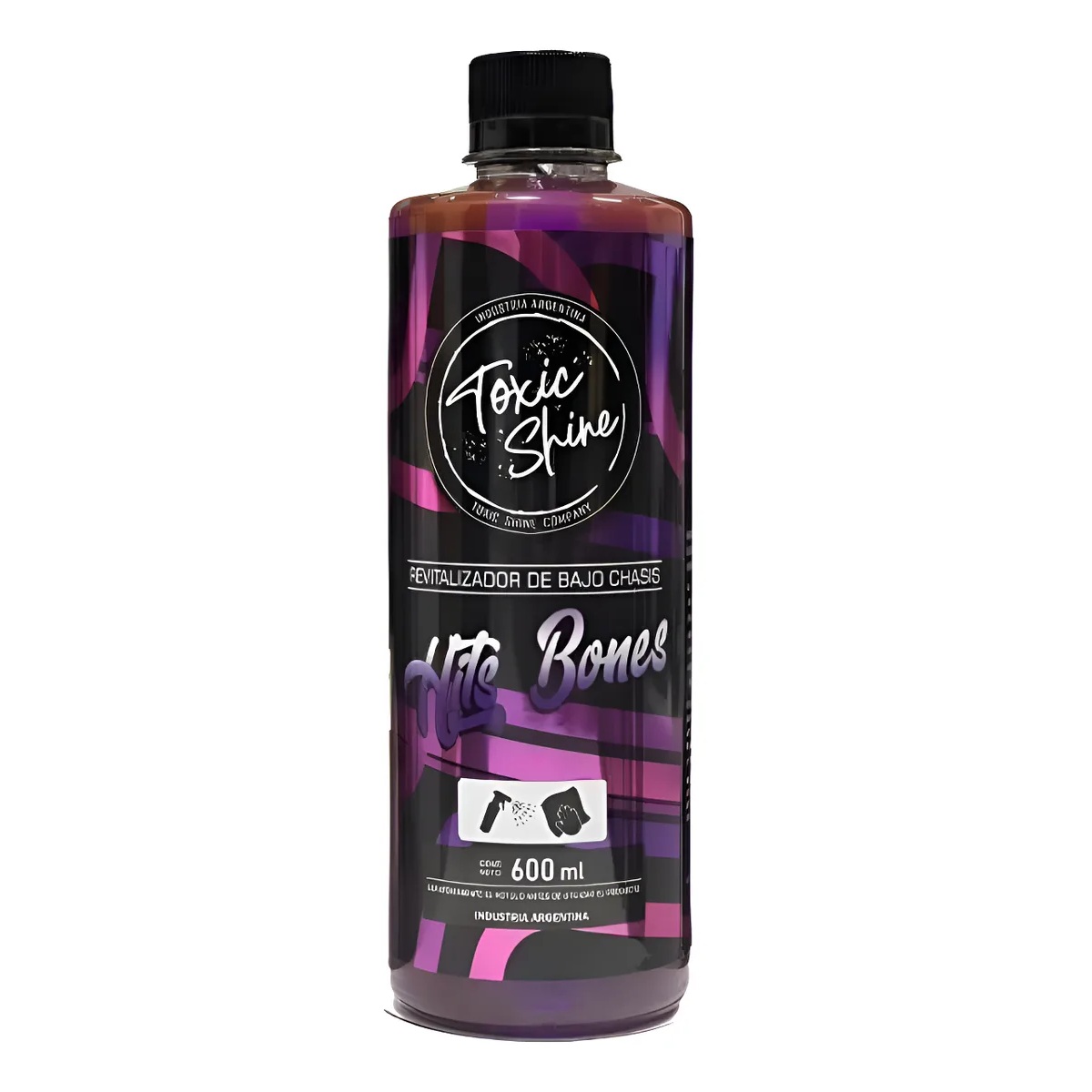 Hits Bones Acondicionador De Pasa Ruedas Toxic Shine 600cc Violeta