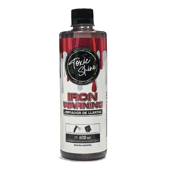 Toxic Shine Iron Warning Descontaminante Ferrico 600cc