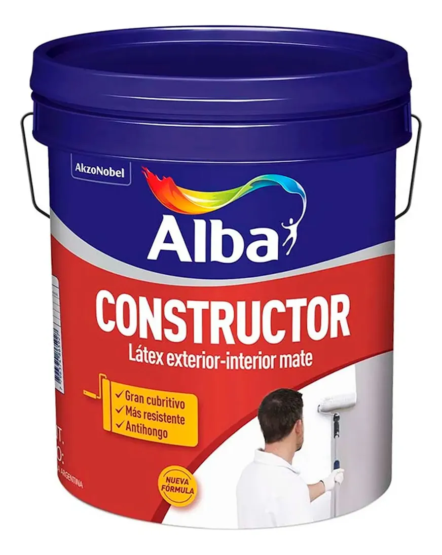 LATEX ALBA CONSTRUCTOR 10 LT BCO.